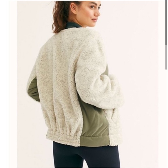 Free People We The Free Rivington Sherpa Jacket XS - Picture 2 of 9